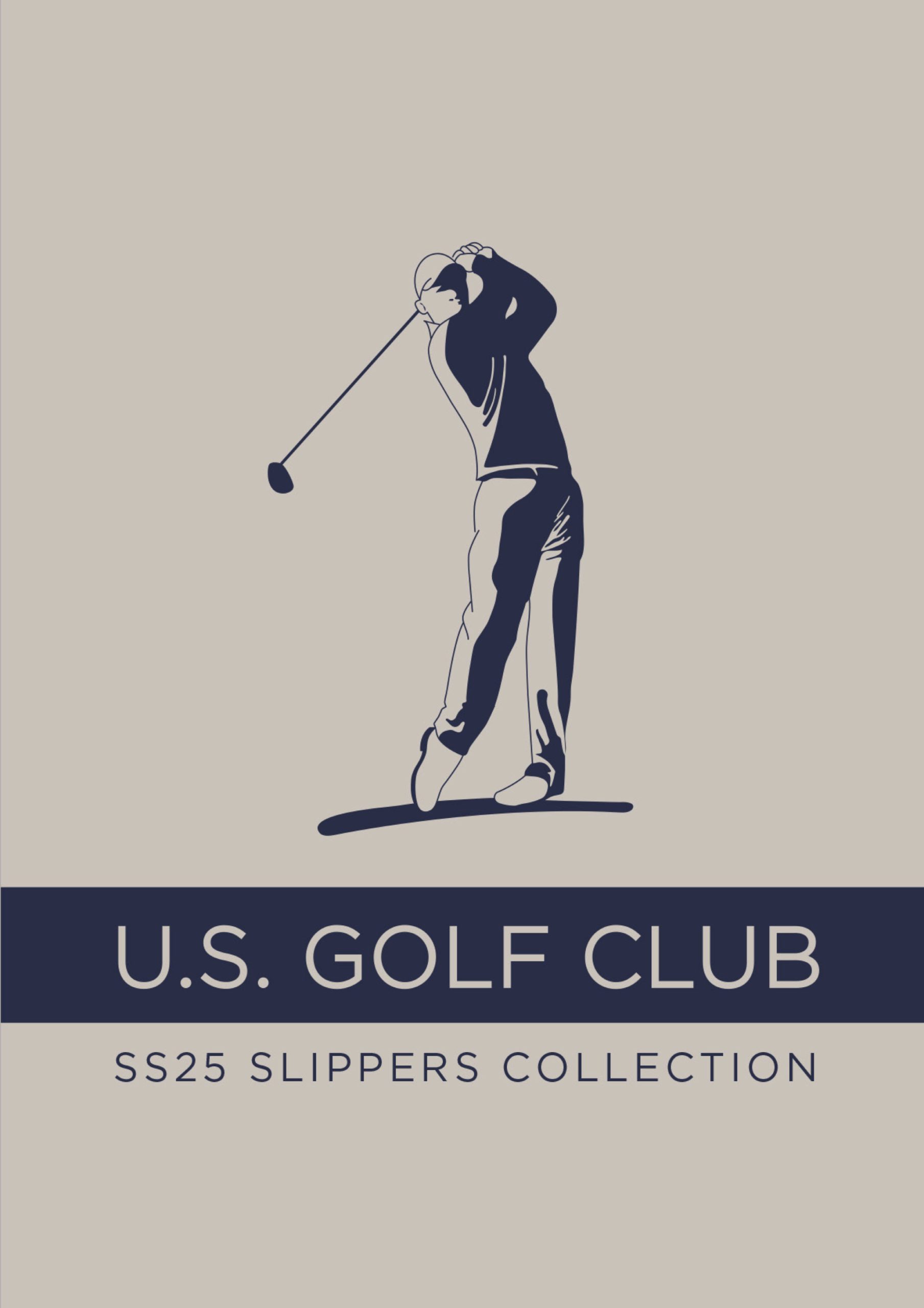 US Golf SS 25 Slippers Collection